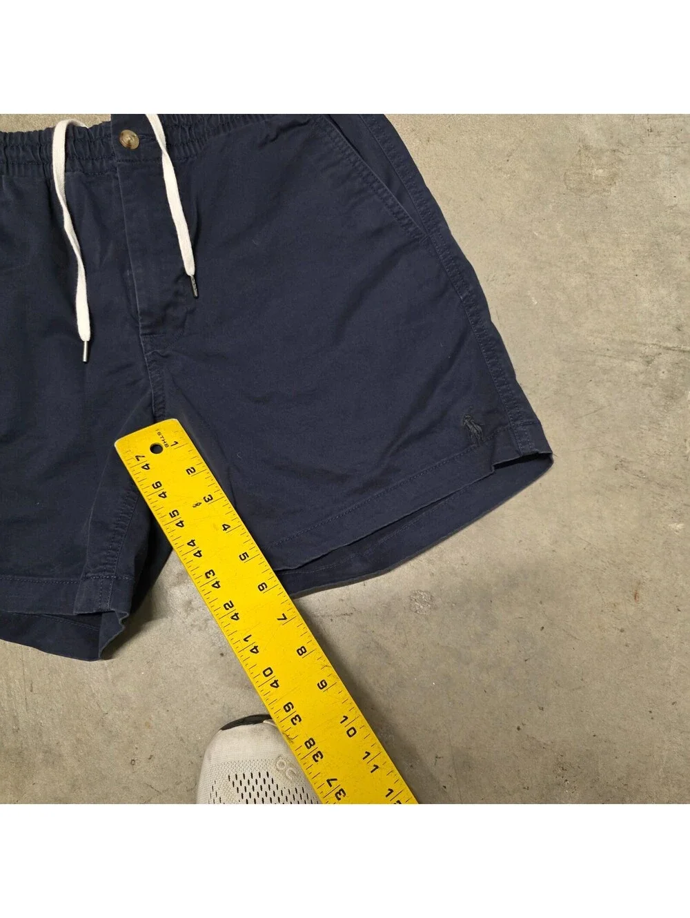 Polo Ralph Lauren Stretch Classic Fit Men’s Navy Elastic Waist Shorts S 30x6